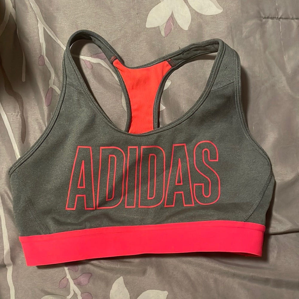 Adidas unlined sports bra